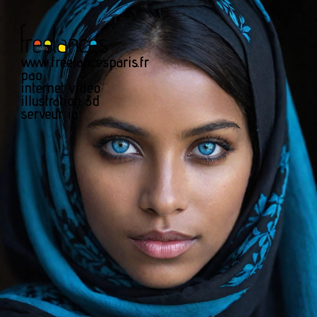 Pao mise en page internet vidéo illustration 3d serveur IA générative AI freelance paris studio de création magazines 7382e680